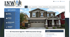 Desktop Screenshot of inwinsurance.com