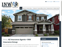 Tablet Screenshot of inwinsurance.com
